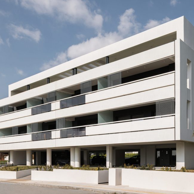Complex of apartment buildings